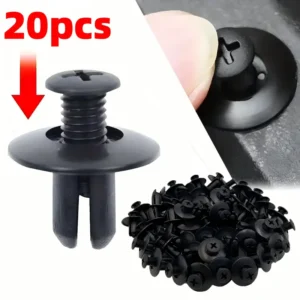 8mm large plastic rivets