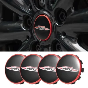 john cooper works wheel hub cover caps
